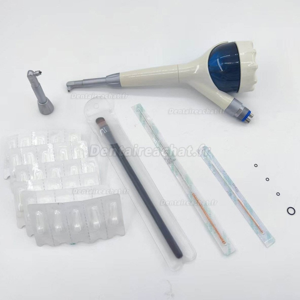 Pi&egrave;ce &agrave; main d&rsquo;a&eacute;ropolissage dentaire 3H T7, supra-gingivale et sous-gingivale